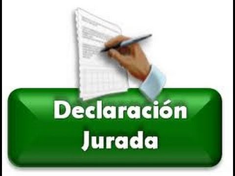 Plantilla declaración jurada: guía completa para crear tu documento correctamente 1 plantilla declaración jurada